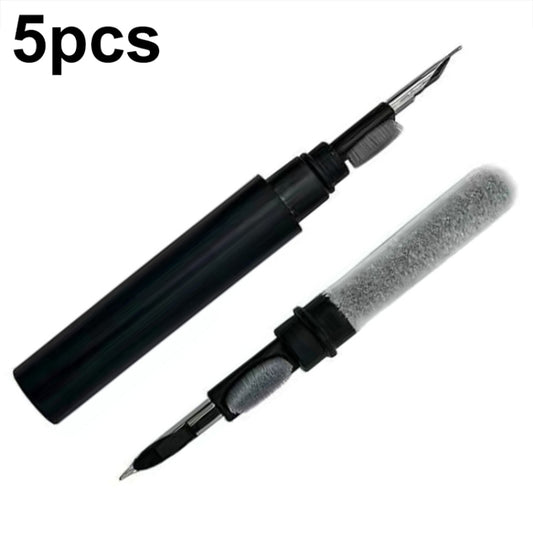 5pcs SM-116 3-in-1 Multifunctional Bluetooth Earphone Cleaning Pen Keyboard Cleaning Brush Set