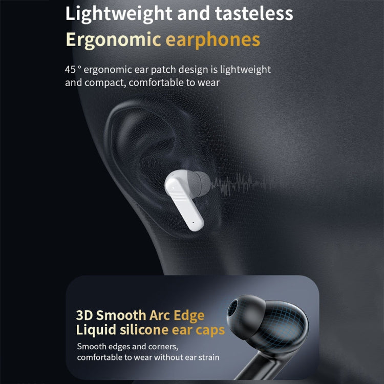 LX-10 Full-Color Touch Screen ANC+ENC Dual Noise Reduction In-Ear Wireless Bluetooth Earphone