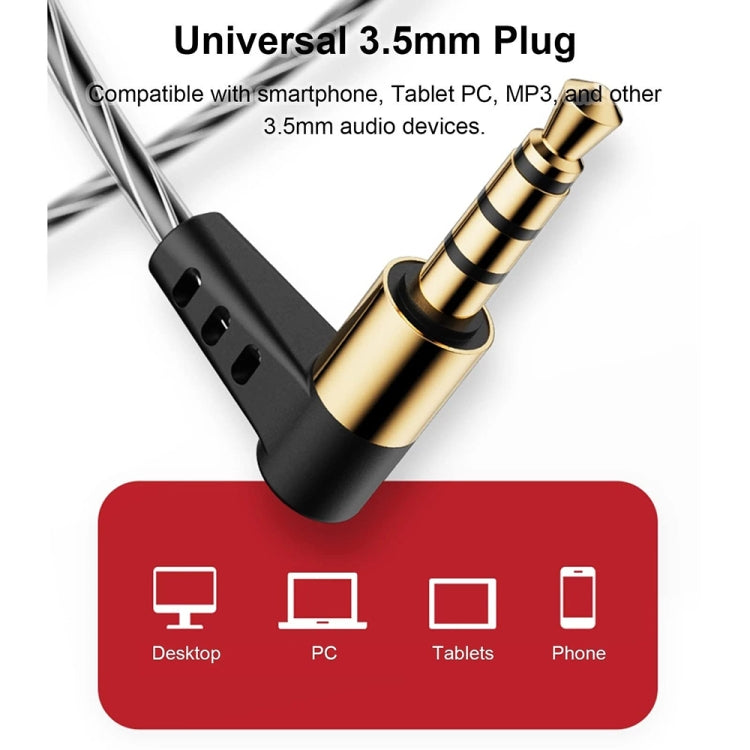 QKZ AK7 3.5mm Sports In-ear Stereo HIFI Heavy Bass Wired Earphones