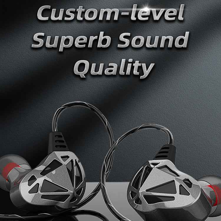 QKZ AK7 3.5mm Sports In-ear Stereo HIFI Heavy Bass Wired Earphones