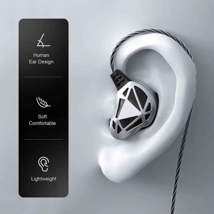 QKZ AK7 3.5mm Sports In-ear Stereo HIFI Heavy Bass Wired Earphones