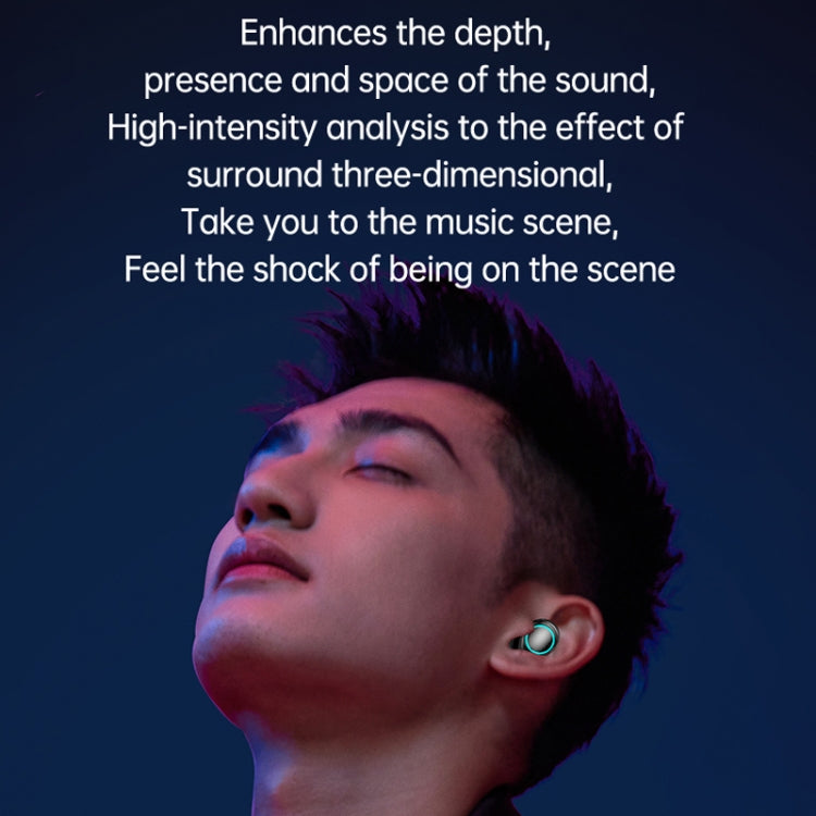 M21 2pairs Bluetooth 5.2 Earphones TWS Wireless Couple Noise Canceling Waterproof Earbuds