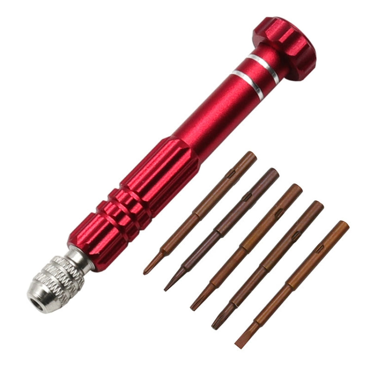 5 In 1 Aluminum Alloy Screwdriver Cell Phone Disassembly And Repair Tools