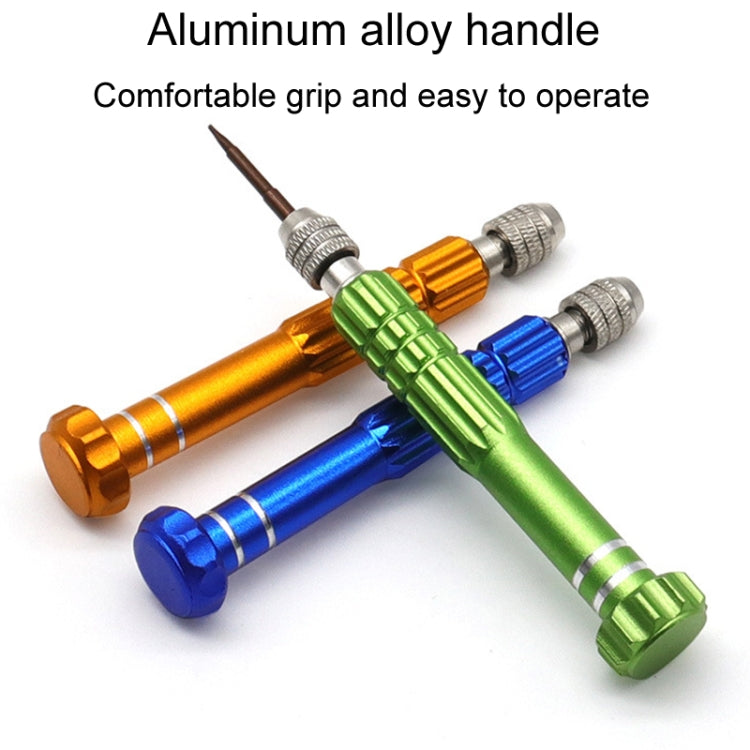 5 In 1 Aluminum Alloy Screwdriver Cell Phone Disassembly And Repair Tools