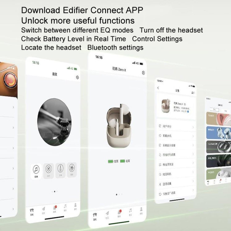 Edifier Huazai Zero X Wireless Noise Reduction Sports Bluetooth Earphones