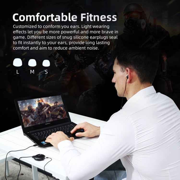 Bluedio LI PRO Cell Phone Wired In-Ear 3.5mm 7.1 Sound Card Gaming Computer Earphones