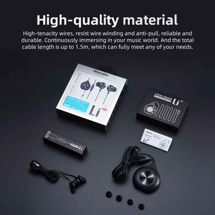 Bluedio LI PRO Cell Phone Wired In-Ear 3.5mm 7.1 Sound Card Gaming Computer Earphones