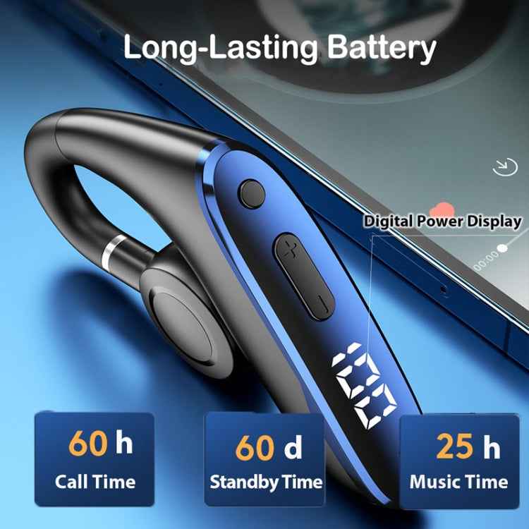 M-W8 Bone Conduction Digital On-Ear Single Ear Bluetooth Earphone