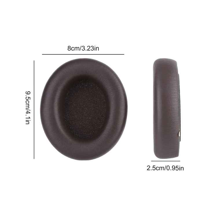1pair For Beats Studio Pro Headphone Leather Sponge Cover Earmuffs