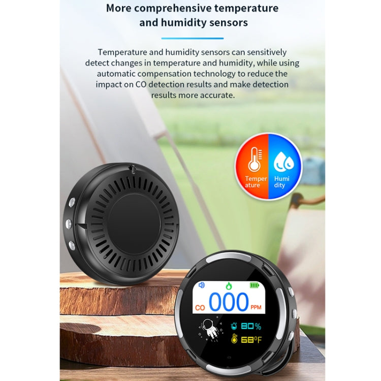 Portable Waterproof Carbon Monoxide Alarm Detector