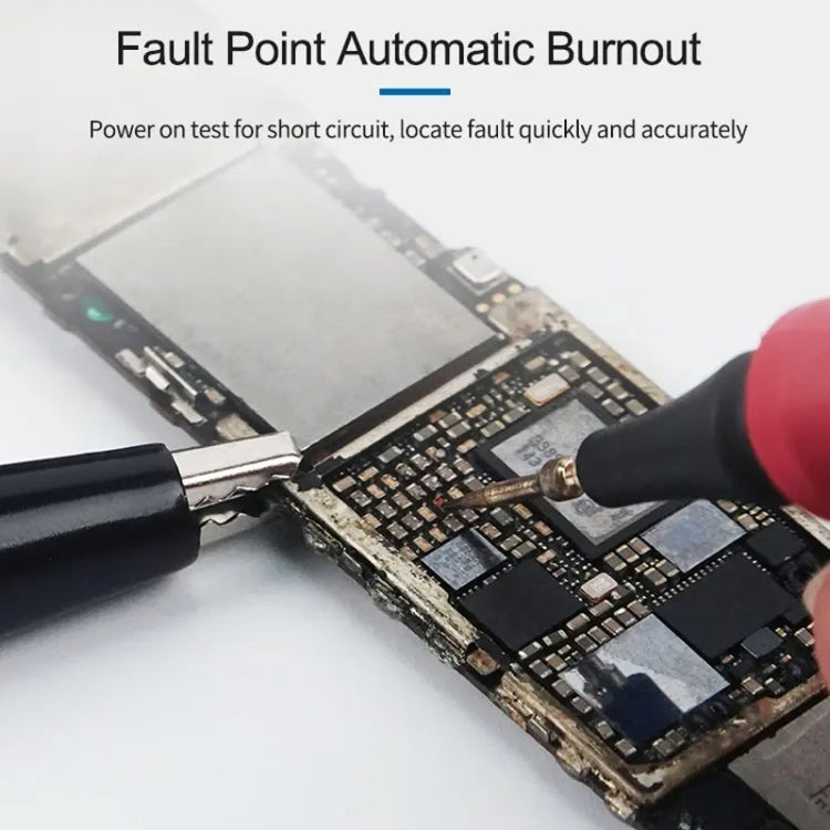 Smart Anti-Burning Universal Mobile Phone Component Repair Motherboard Fault Detector, EU Plug, SUNSHINE P-30A