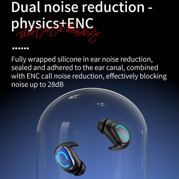 Q9 In-Ear Mini Sports Invisible Sleep Single Ear Bluetooth Earphone