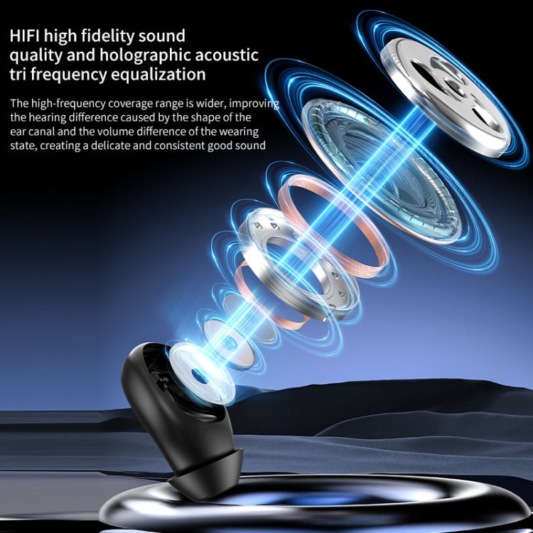 Q9 In-Ear Mini Sports Invisible Sleep Single Ear Bluetooth Earphone