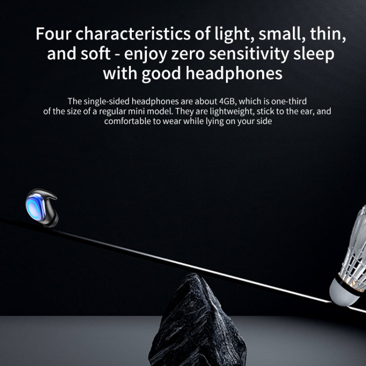 Q9 In-Ear Mini Sports Invisible Sleep Single Ear Bluetooth Earphone