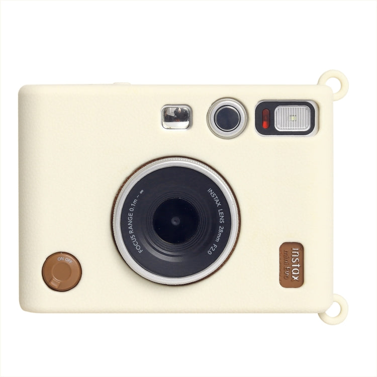 For Fujifilm Instax Mini EVO Wear-Resistant Soft Shell Protective Case, Beige, Brown, Black, Pink, Purple, Blue, Green