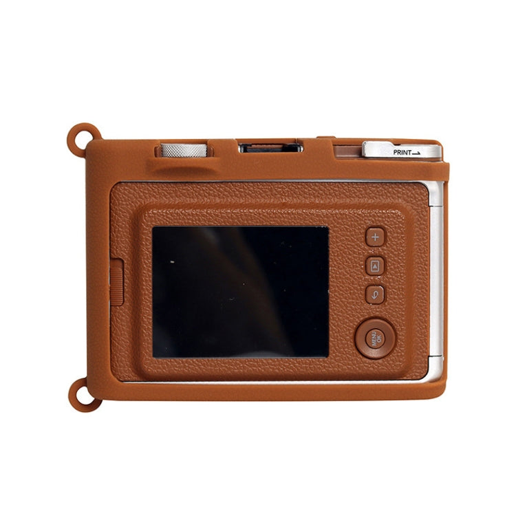 For Fujifilm Instax Mini EVO Wear-Resistant Soft Shell Protective Case, Beige, Brown, Black, Pink, Purple, Blue, Green