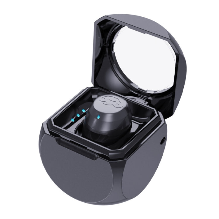 Q1 Mini Single Ear With Charging Compartment Wireless Invisible Stereo Bluetooth Earphone