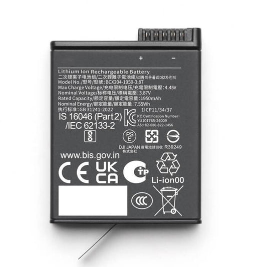 Original Extreme Battery Plus 1950 mAh For DJI Osmo Action, For DJI Osmo Action