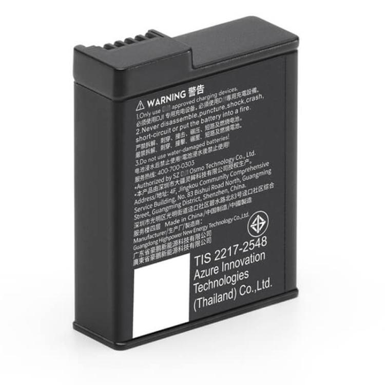 Original Extreme Battery Plus 1950 mAh For DJI Osmo Action, For DJI Osmo Action