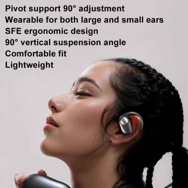 Wireless Hanging Ear Bluetooth Earphone Bone Conduction No In-Ear Open Sports Earphones