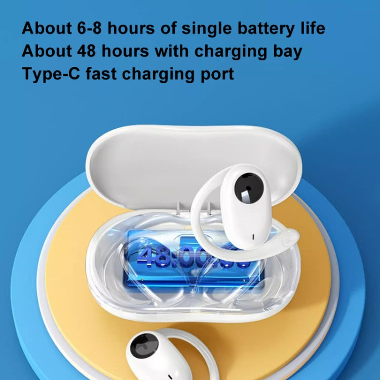 Wireless Hanging Ear Bluetooth Earphone Bone Conduction No In-Ear Open Sports Earphones