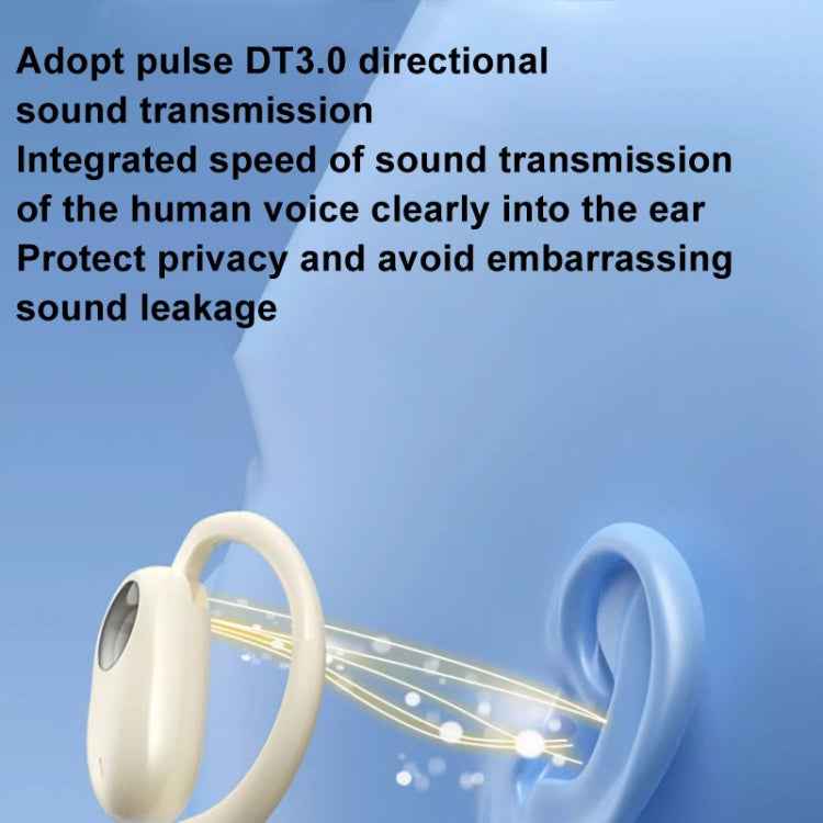 Wireless Hanging Ear Bluetooth Earphone Bone Conduction No In-Ear Open Sports Earphones