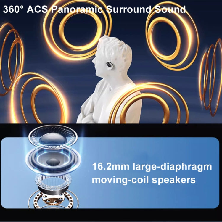 Wireless Hanging Ear Bluetooth Earphone Bone Conduction No In-Ear Open Sports Earphones