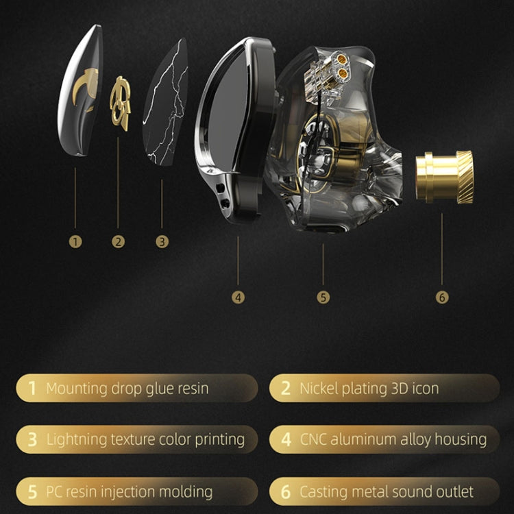 3.5mm Mobile Phone Earphones Sports In-Ear Pluggable Stage Earphone