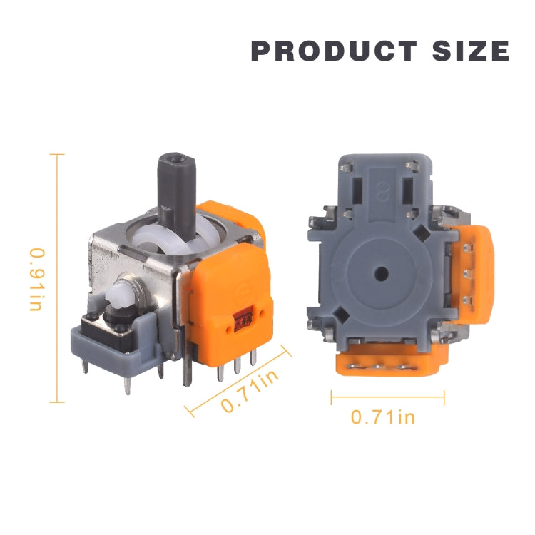 For PS5 Game Controller Hall Joystick and Joystick Cap Set Repair Accessories