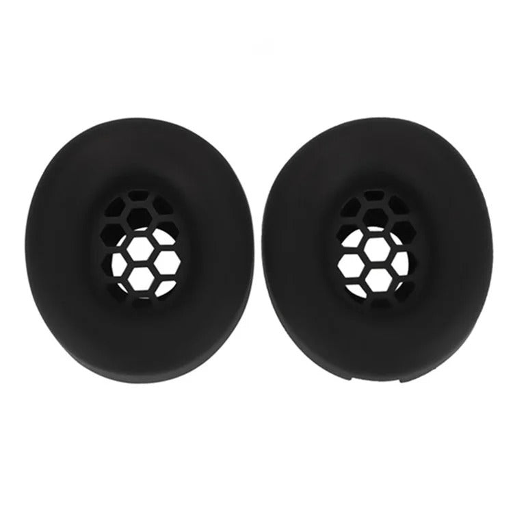 For Beats Studio Pro Headphones Silicone Cover Ear Cushion, Ear Cushion(Black), Ear Cushion(Beige), Ear Cushion(Red), Ear Cushion(Deep Blue)