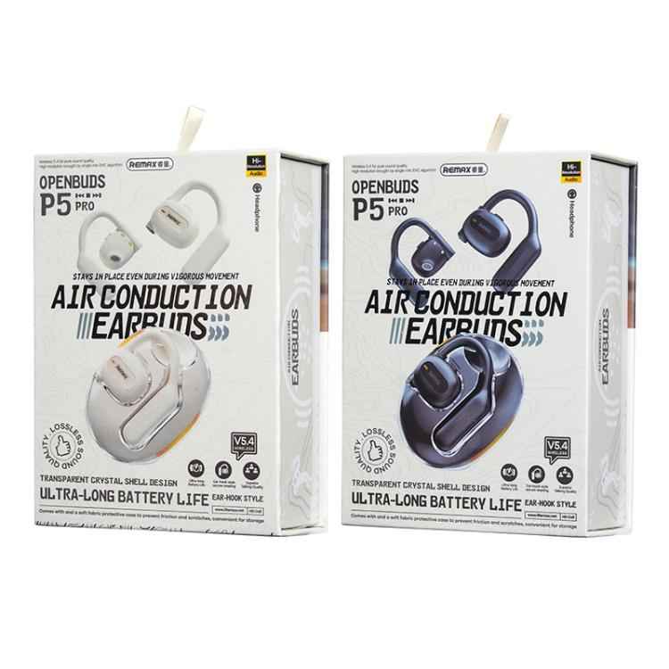 REMAX OpenBuds P5 PRO Air Conduction Hanging Ear Bluetooth Earphone ENC Sports Noise Reduction Earphone