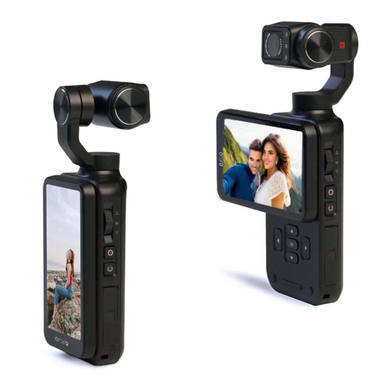 Ordro HD DV Three-Axis Anti-Shake Gimbal Rotating Screen Pocket Camera, M5