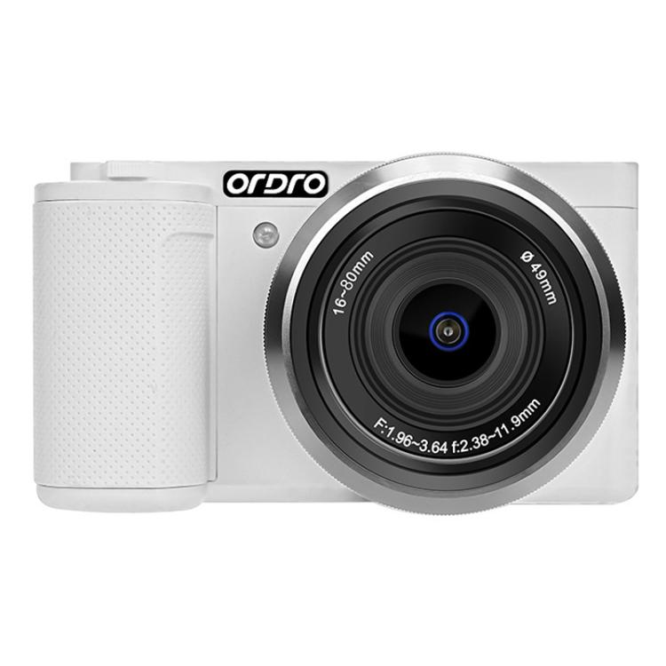 Ordro 5K Optical Zoom IR Night Vision Light Side-Flip LCD Screen Digital Camera, G730 White, G730 Black