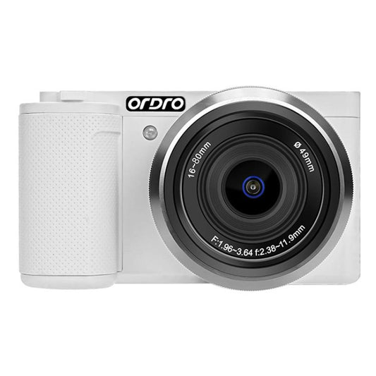 Ordro 5K Optical Zoom IR Night Vision Light Side-Flip LCD Screen Digital Camera, G730 White, G730 Black