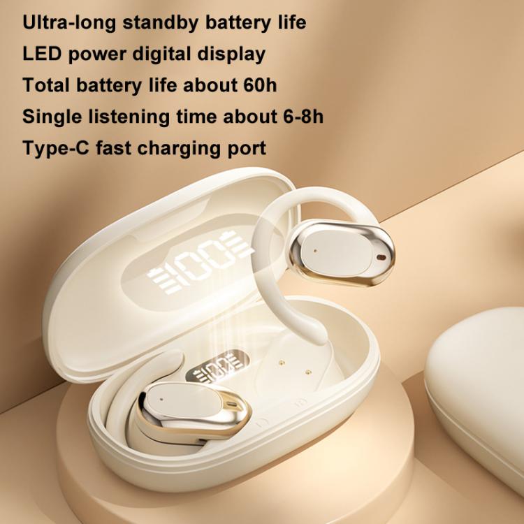 Bone Conduction Wireless Noise Reduction On-Ear Bluetooth Earphones