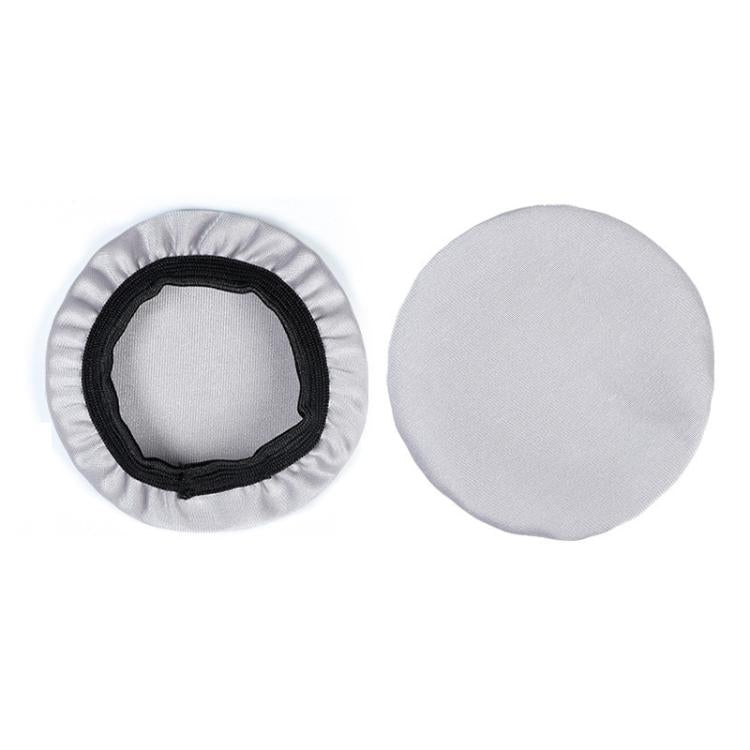 2pcs Universal Round Reusable Headset Dust Cover Sweat-proof Breathable Protective Cover
