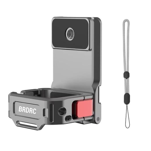 For DJI OSMO Pocket 3 BRDRC PO3005 Multi-functional Magnetic Base Expansion Back Clip Holder Adapter Bezel Accessory, For DJI OSMO Pocket 3 Tarnish