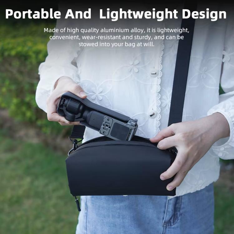 For DJI OSMO Pocket 3 BRDRC PO3005 Multi-functional Magnetic Base Expansion Back Clip Holder Adapter Bezel Accessory, For DJI OSMO Pocket 3 Tarnish