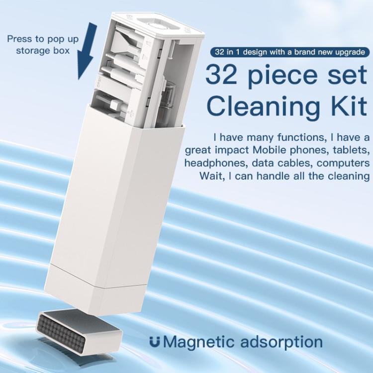 Q32 32 In 1 Multi-function Digital Cleaner Kit Headset Keyboard Screen Computer Cleaning Tools