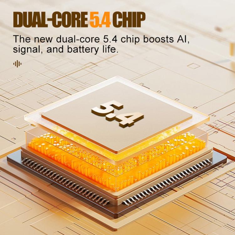 Smart ENC Noise Reduction Mini Bluetooth Earphones With Charging Compartment