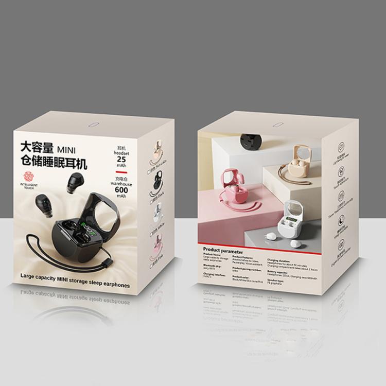 Smart ENC Noise Reduction Mini Bluetooth Earphones With Charging Compartment