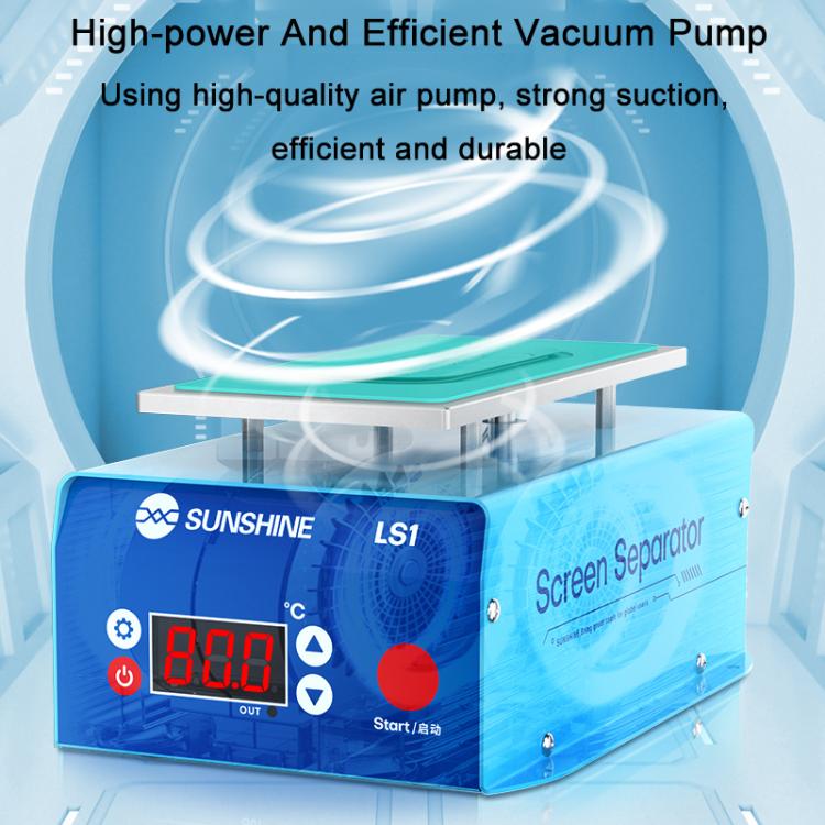 Mobile Phone LCD Screen Repair Heated Separator Curved Straight Screen Frame Removal Machine, LS1