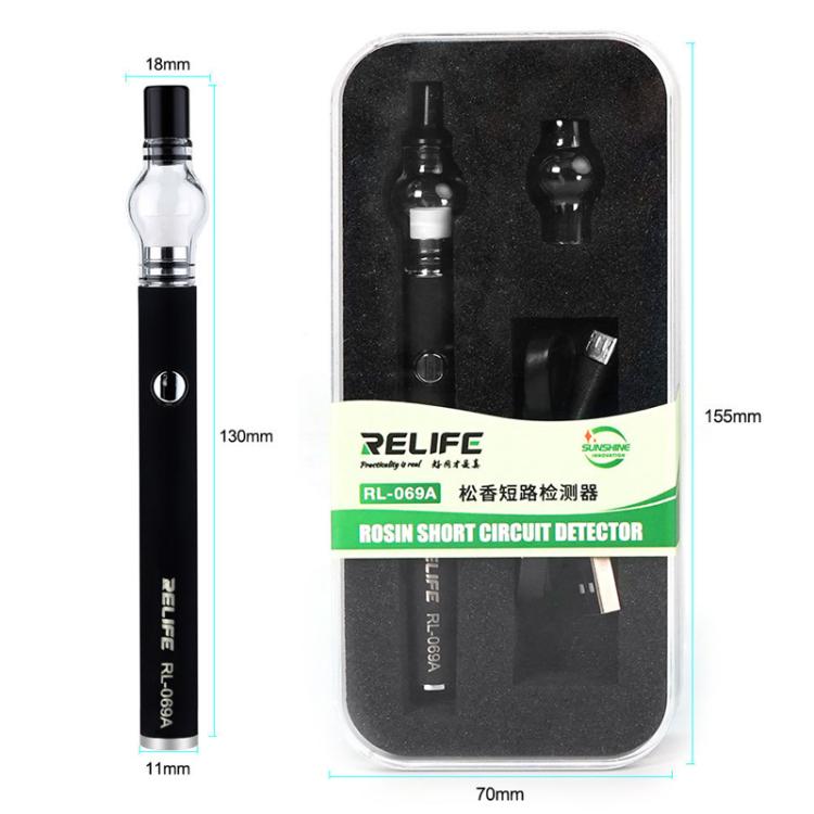 RELIFE Cell Phone Repair Rosin Fogging Pen Motherboard Short Circuit Detection No Soldering Iron Flux Fogging