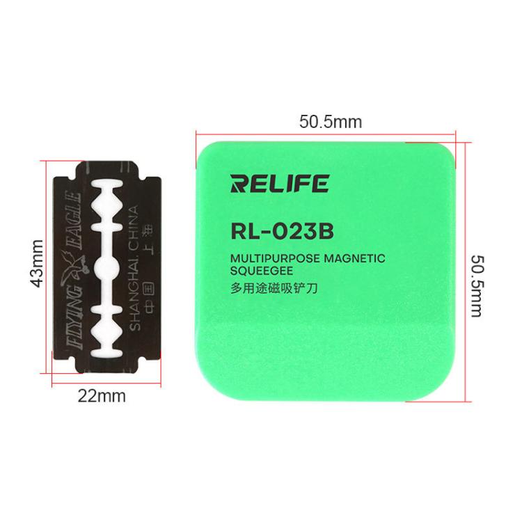 Multi-purpose Magnetic Spatula LCD Screen Degumming Glass Cleaning Knife, RL-023B