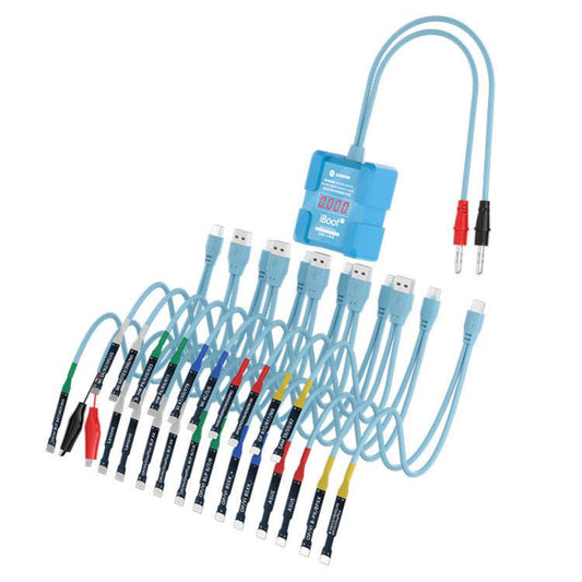 For Android 8V High Voltage Power Supply Test Boot Line Cell Phone Repair Tool Battery Cable HW Boot Cable, SUNSHINE iBoot C