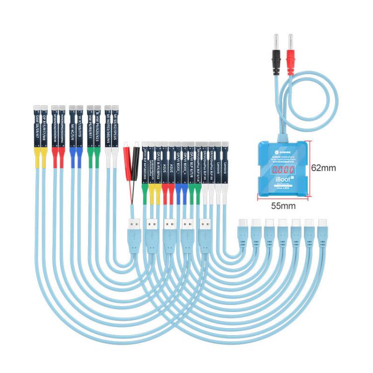 For Android 8V High Voltage Power Supply Test Boot Line Cell Phone Repair Tool Battery Cable HW Boot Cable, SUNSHINE iBoot C