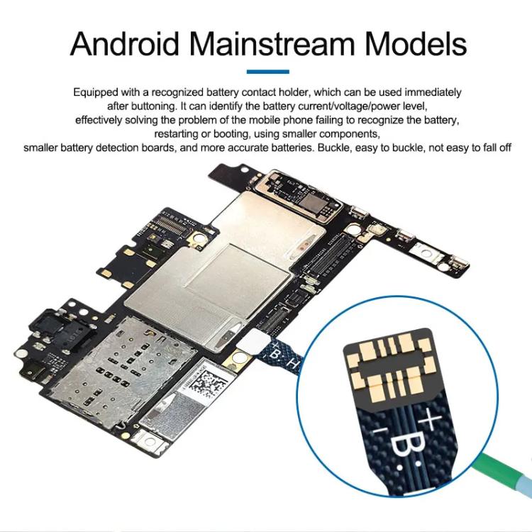For Android 8V High Voltage Power Supply Test Boot Line Cell Phone Repair Tool Battery Cable HW Boot Cable, SUNSHINE iBoot C