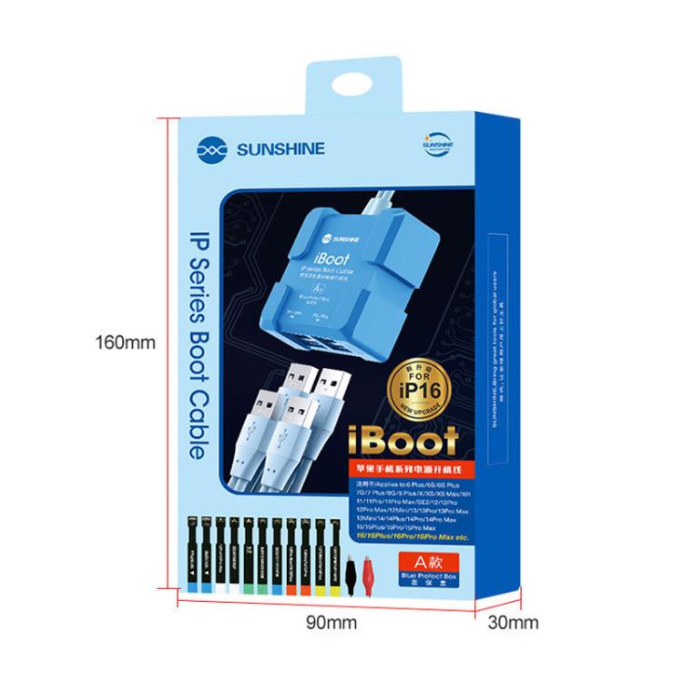 For iPhone Battery Power Supply Test Boot Cable Cell Phone Repair Boot Control Line, SUNSHINE iBoot A