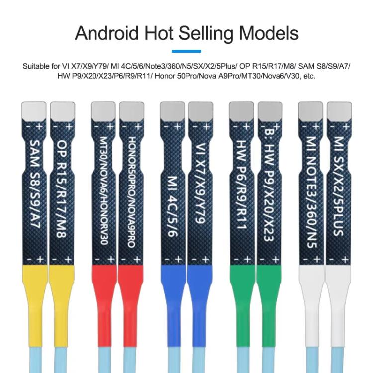 For iPhone Android Power Cable Mobile Phone Repair Tool Battery Power Test Boot Cable, SUNSHINE iBoot D