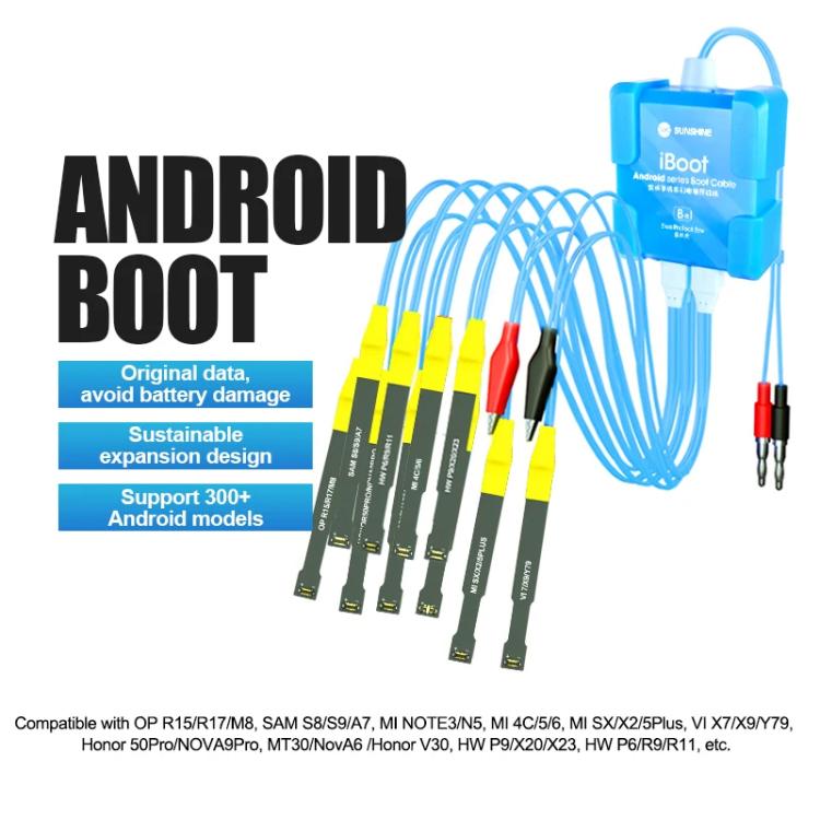 For Android 5V Power Cable Mobile Phone Repair Tool Battery Power Test Boot Cable, SUNSHINE iBoot B